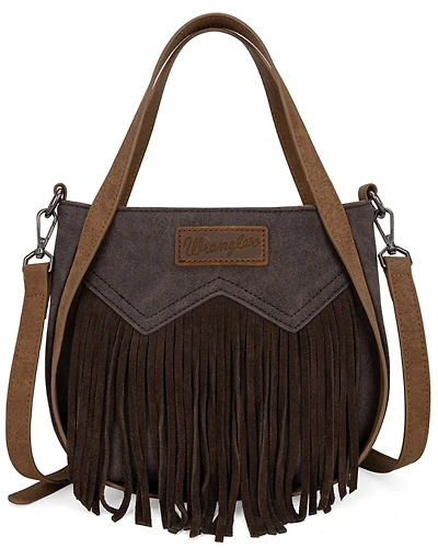 Wrangler Women's Two Tone Mini Tote Crossbody