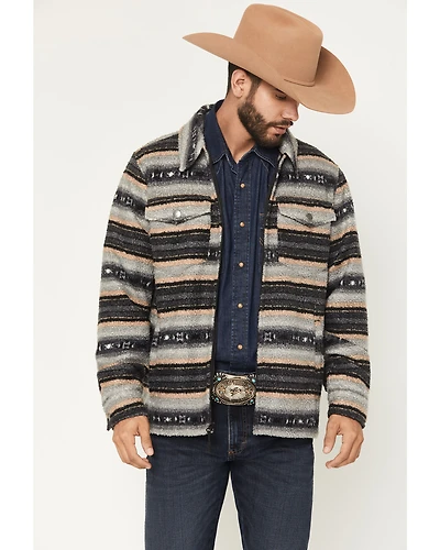 Panhandle Slim Men's Jicarilla Southwestern Print Berber Jacket