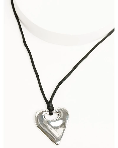 Shyanne Women's Heart Cord Necklace
