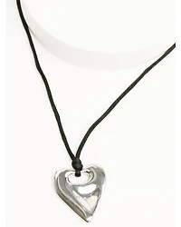 Shyanne Women's Heart Cord Necklace