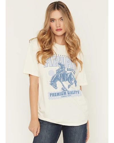 Ariat Women's Retro Bronco Boyfriend Fit Short Sleeve Graphic Tee
