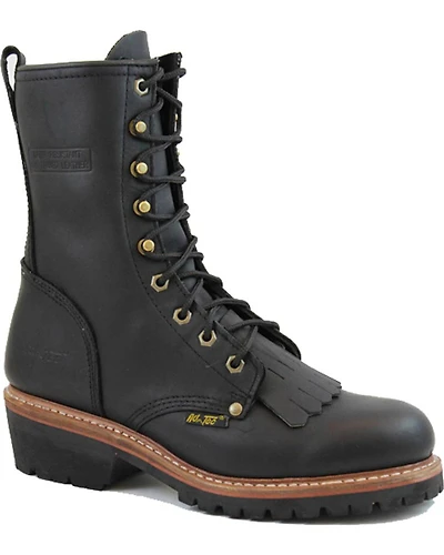 Ad Tec Men's Fireman Logger 10" Uniform Boots