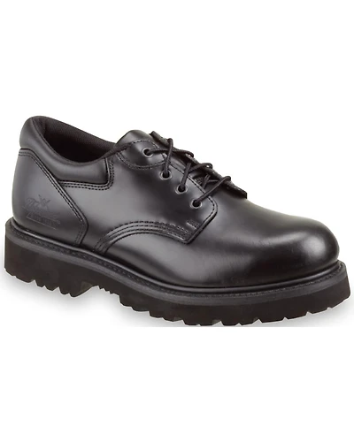 Thorogood Men's Classic Leather Academy Oxfords - Steel Toe