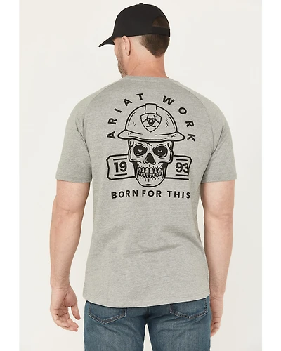 Ariat Men's Rebar Cotton Strong Hardhead Short Sleeve Work T-Shirt