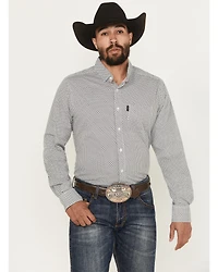 Ariat Men's Meyer Floral Print Long Sleeve Button-Down Western Shirt