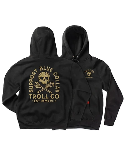 Troll Co Men's SBC Crossed Hooded Work Sweatshirt
