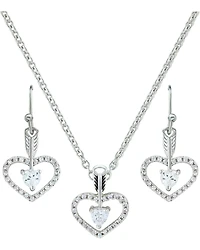 Montana Silversmiths Women's Straight to the Heart Jewelry Set