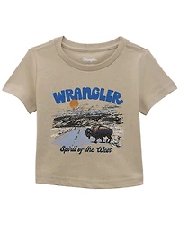Wrangler Toddler Boys' Buffalo Logo Short Sleeve Graphic T-Shirt