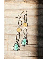 Shyanne Women's Drop Cable Link Earrings