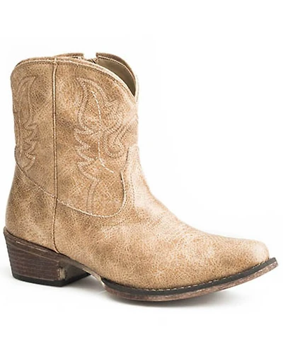 Roper Women's Vintage Western Booties - Snip Toe