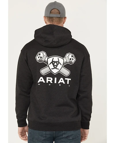 Ariat Men's Rebar Workman Bolt Hooded Sweatshirt