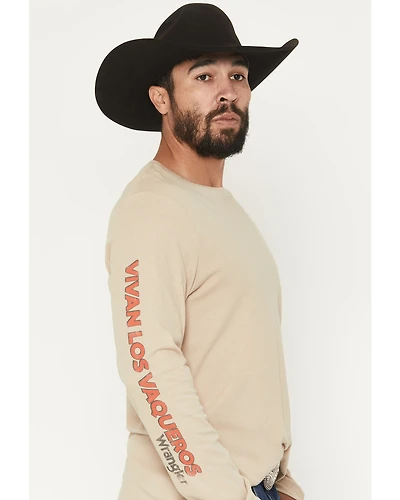 Wrangler Men's Boot Barn Exclusive Vivan Los Vaqueros Long Sleeve Graphic T-Shirt