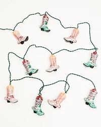 Kurt Adler Cowboy Boot String Light Set; received 6.13km