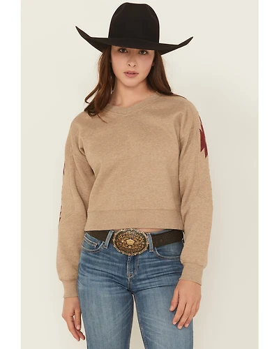 Ariat Women's Southwestern Sleeve Sweater