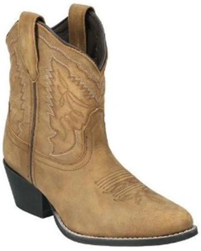 Smoky Mountain Women's Daisy Distressed Western Boots - Round Toe