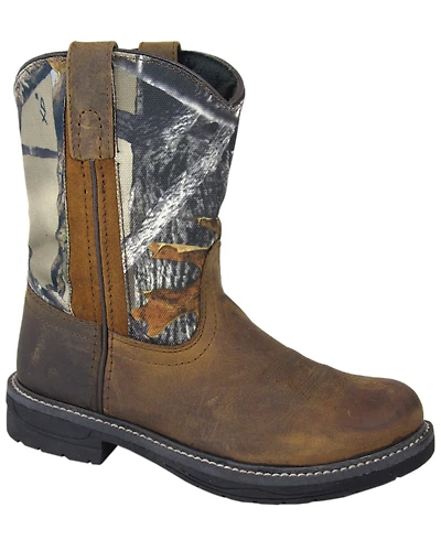 Smoky Mountain Boys' Buffalo Wellington Western Boots - Round Toe
