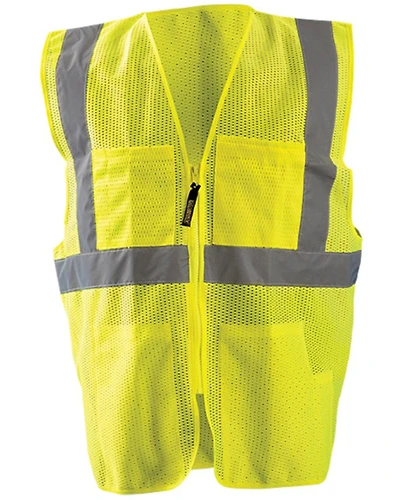 Airgas Safety Products Men's Hi-Vis Surveryor Work Vest