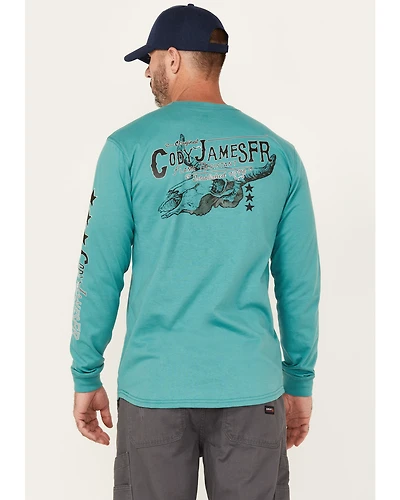 Cody James Men's FR Authentic Long Sleeve Graphic Work T-Shirt