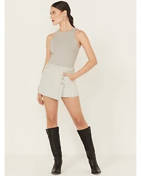 Free People Women's Wynne Railroad Mini Skirt