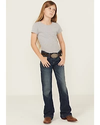 Ariat Girls' Elsie Dark Wash Trouser Denim Jeans