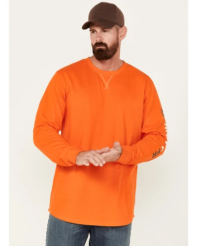 Hawx Men's FR Logo Long Sleeve Work T-Shirt