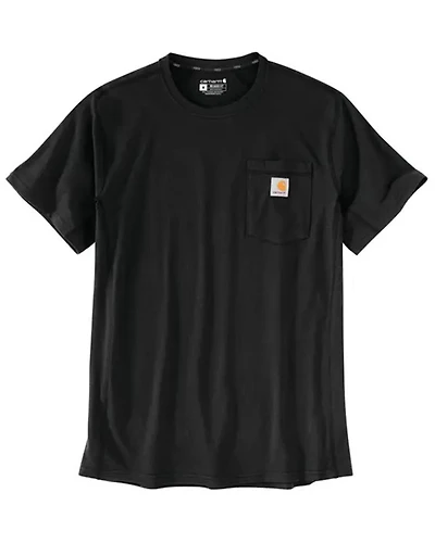Carhartt Men's Force Relaxed Midweight Logo Pocket Work T-Shirt - Big