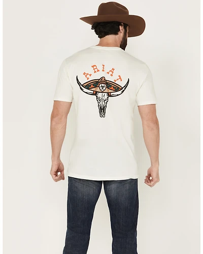 Ariat Men's Mexicali Steerhead Short Sleeve Graphic T-Shirt