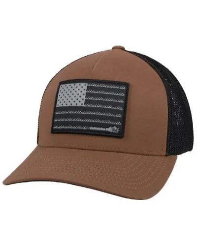 Hooey Men's Liberty Roper Flag Patch Trucker Cap
