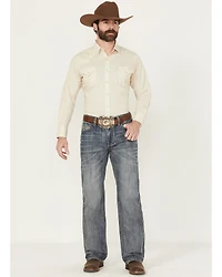 Rock & Roll Denim Men's Double Barrel Medium Wash Straight Jeans