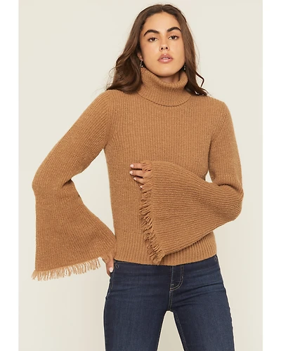 Shyanne Women's Bell Sleeve Marled Sweater