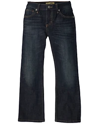 Wrangler Little Boys' Dark Wash Bootcut Denim Jeans