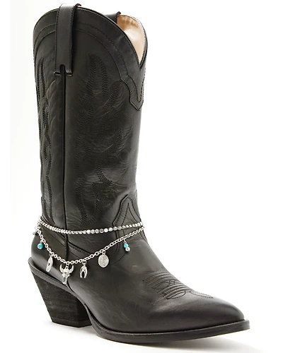 Shyanne Women's Charmed Boot Bracelet