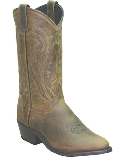 Sage by Abilene Oiled Cowhide Western Boots - Round Toe