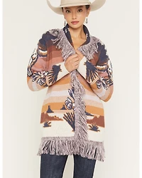Idyllwind Women's Skyview Scenic Steerhead Cardigan
