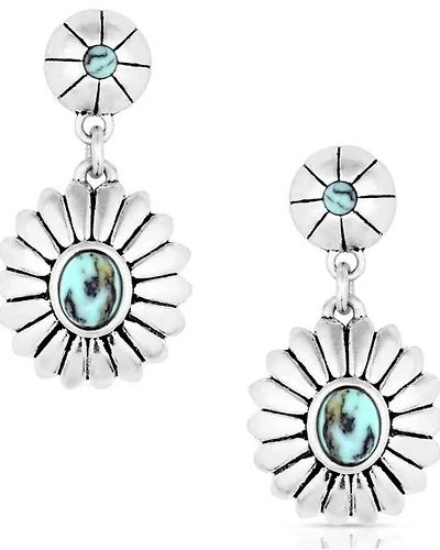 Montana Silversmiths Women's Heyday Blossom Earrings