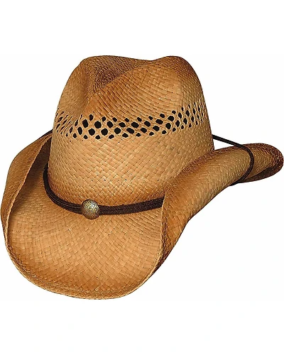 Bullhide Blaze Raffia Straw Cowboy Hat