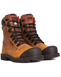 ROYER Men's 8" Revolt Megagrip Pro Work Boots - Carbon Toe