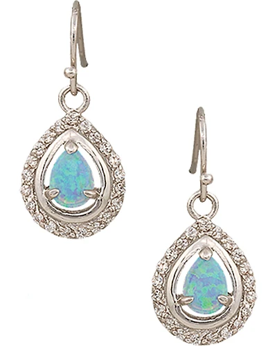 Montana Silversmiths Women's Opal Drop Earrings