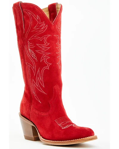 Idyllwind Women's Charmed Life Suede Western Boots - Round Toe