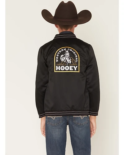 Hooey Boys' Big Sky Logo Bomber Jacket