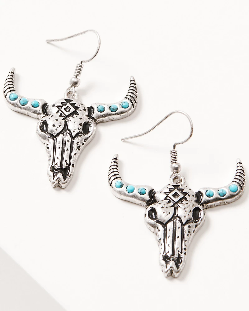 Idyllwind Women's Lincova Steerhead Earrings