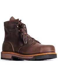 Silverado Men's 6" Lace-Up Work Boots - Steel Toe