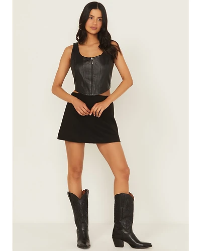 Shyanne Women's Faux Suede Mini Skort