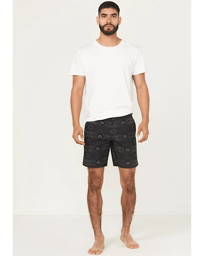 Rock & Roll Denim Men's Southwestern Print Stretch Chino Shorts