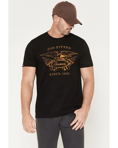 Thorogood Men's Old Glory USA Vintage Short Sleeve Graphic T-Shirt