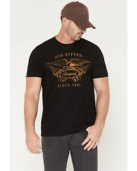 Thorogood Men's Old Glory USA Vintage Short Sleeve Graphic T-Shirt