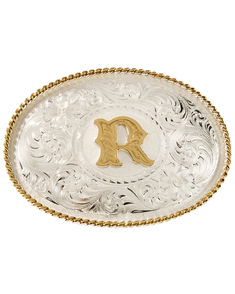 Montana Silversmiths Initial R Western Buckle