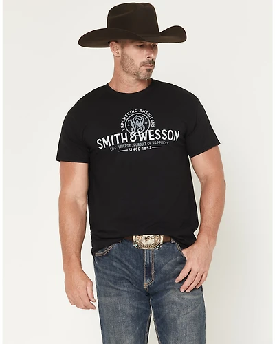 Smith & Wesson Men's Preserving Freedom Short Sleeve Graphic T-Shirt