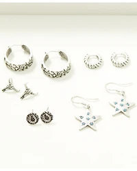 Idyllwind Women's Elberta Star Earring Set - 5 Piece