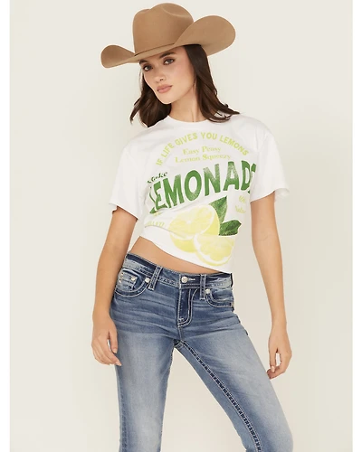 Blended Women's Lemon Short Sleeve Graphic Tee
